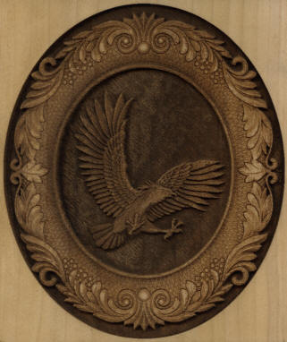 3D Laser Diode Engravings