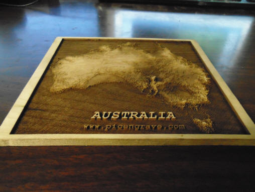 3D Laser Diode Engravings